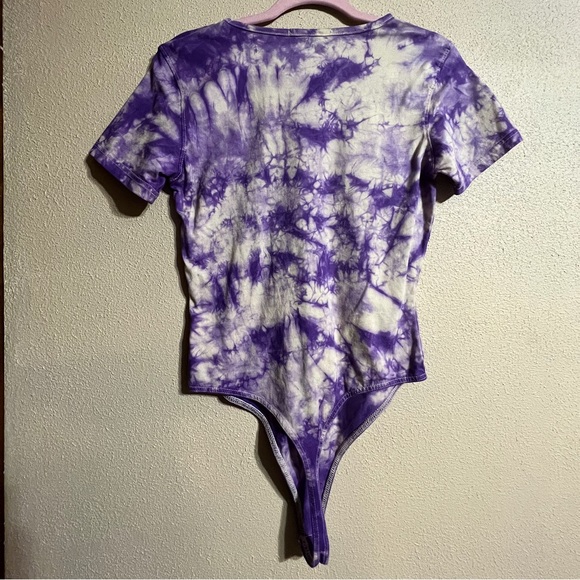 Tiedye Purple Bodysuit from Missguided! - Picture 3 of 4